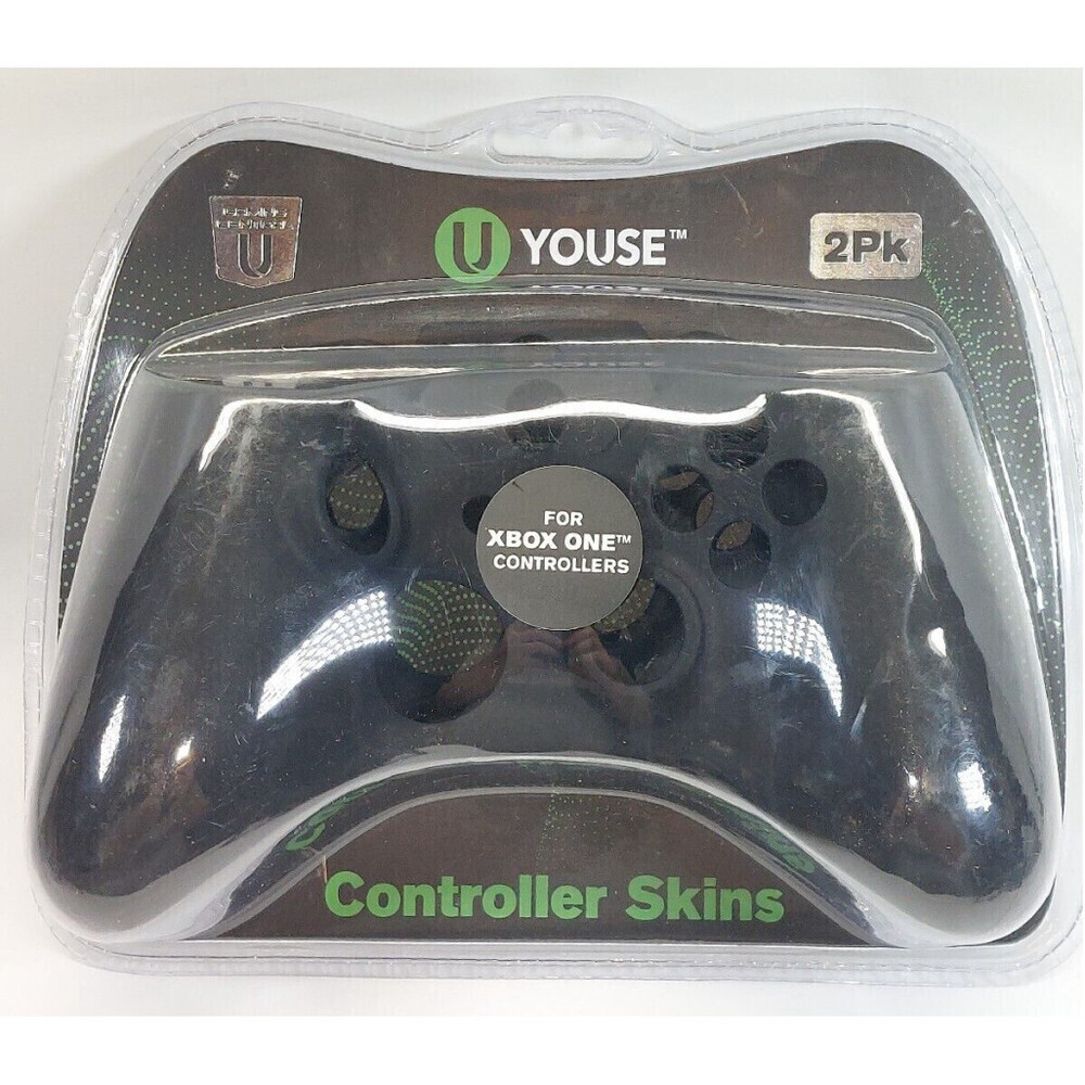 Xbox One Controller Skins Youse Maximum Grip Black Brand New
